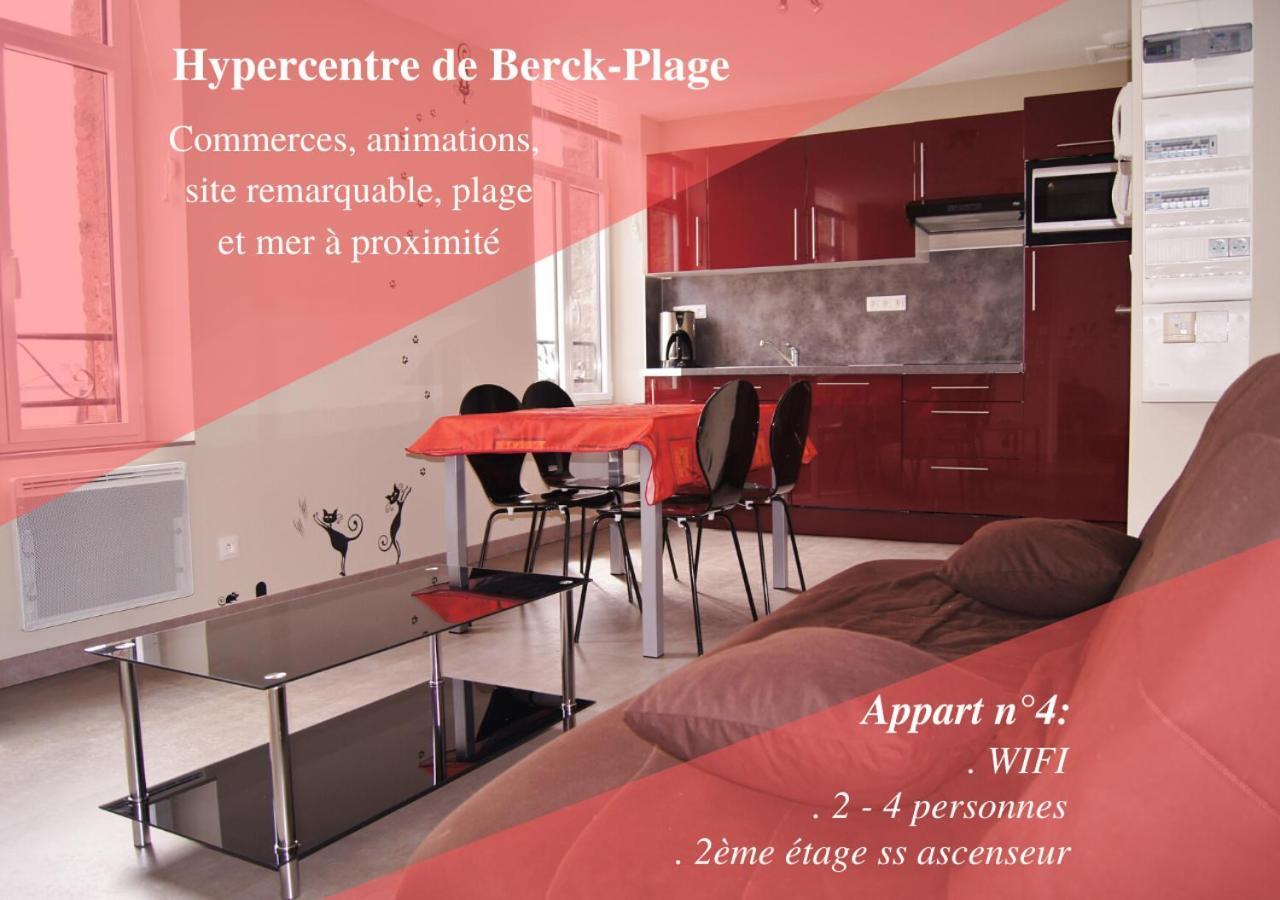 Appart 2-4 Pers Berck-Plage Hyper-Centre エクステリア 写真